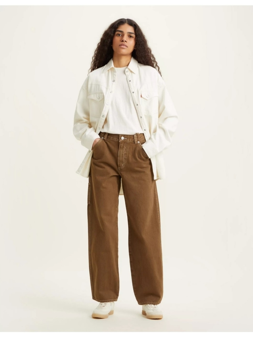 Dad Utility Pants - Brown | Levi's® US Premium, 30" Waist Medium